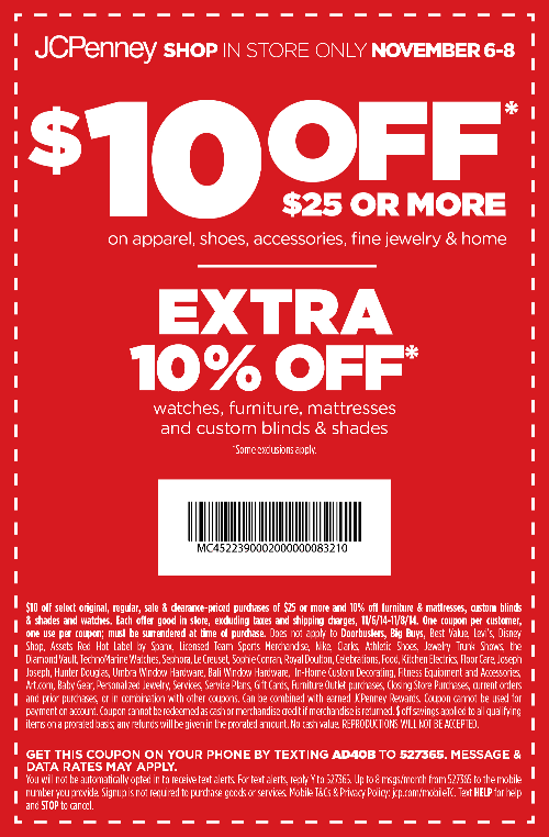 JCPenney coupons & promo code for [May 2024]