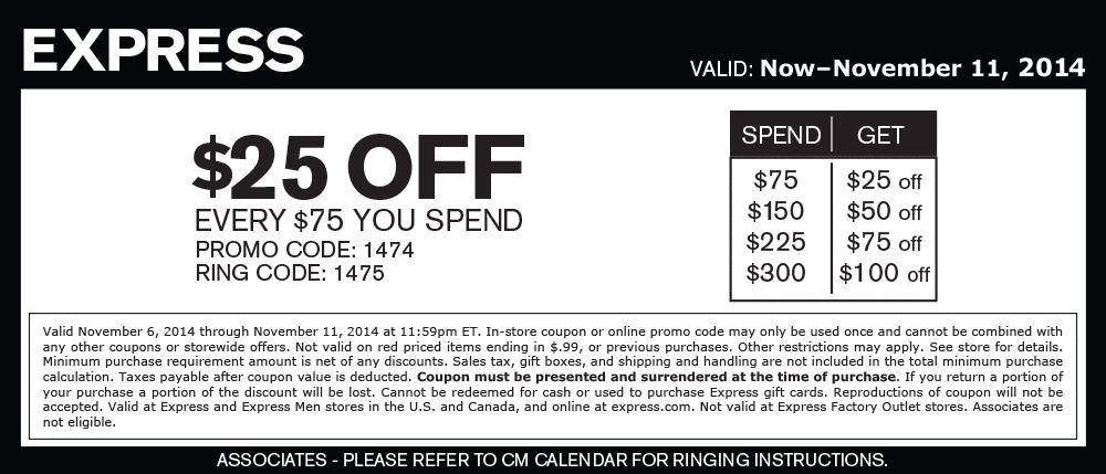 Express coupons & promo code for [April 2024]