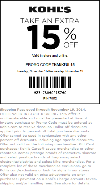 Kohls coupons & promo code for [May 2024]