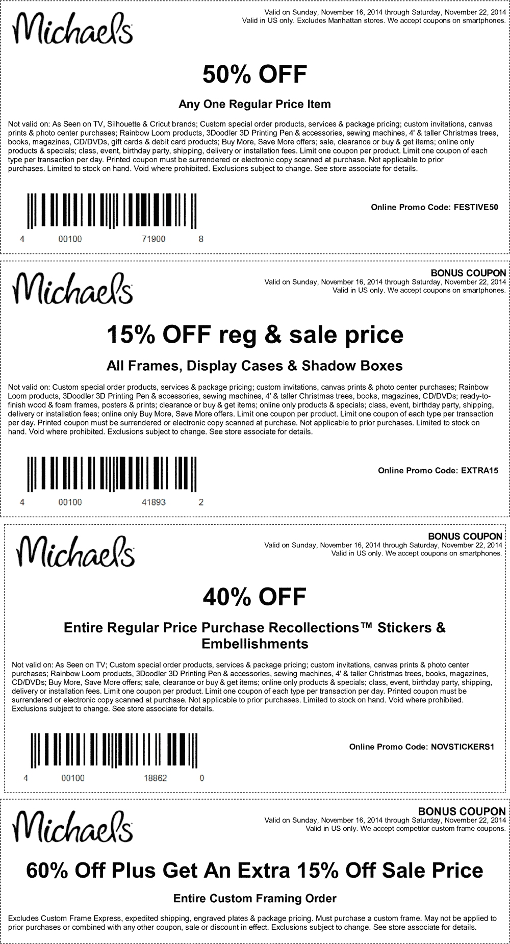 Michaels coupons & promo code for [May 2024]