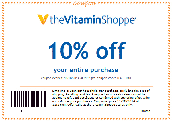 The Vitamin Shoppe coupons & promo code for [April 2024]